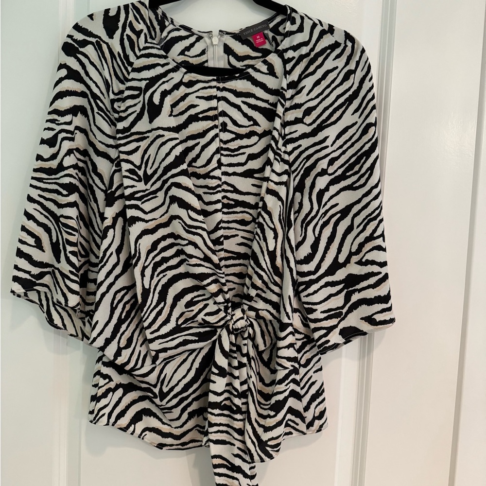 Print blouse by Vince Camuto